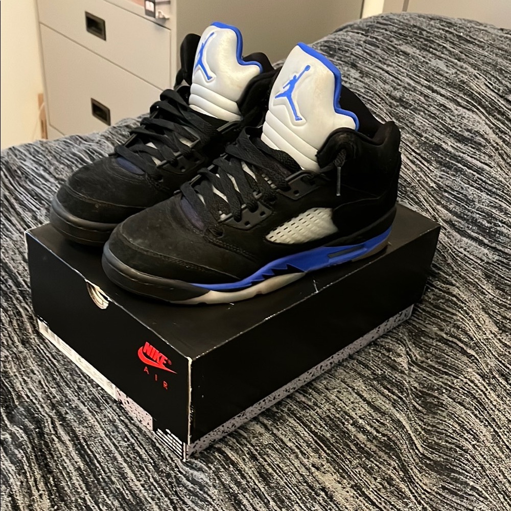 Nike Air Black and Blue High-Tops